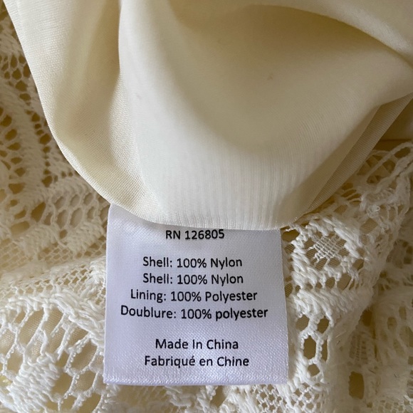 Alex + Alex Ivory Lace Shift Dress - Picture 5 of 7